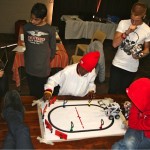 Robot on the circuit